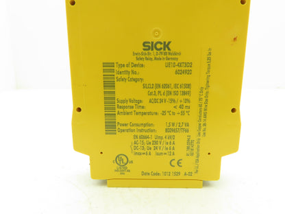 Sick UE10-4XT3D2 Machine Safety Relay Module