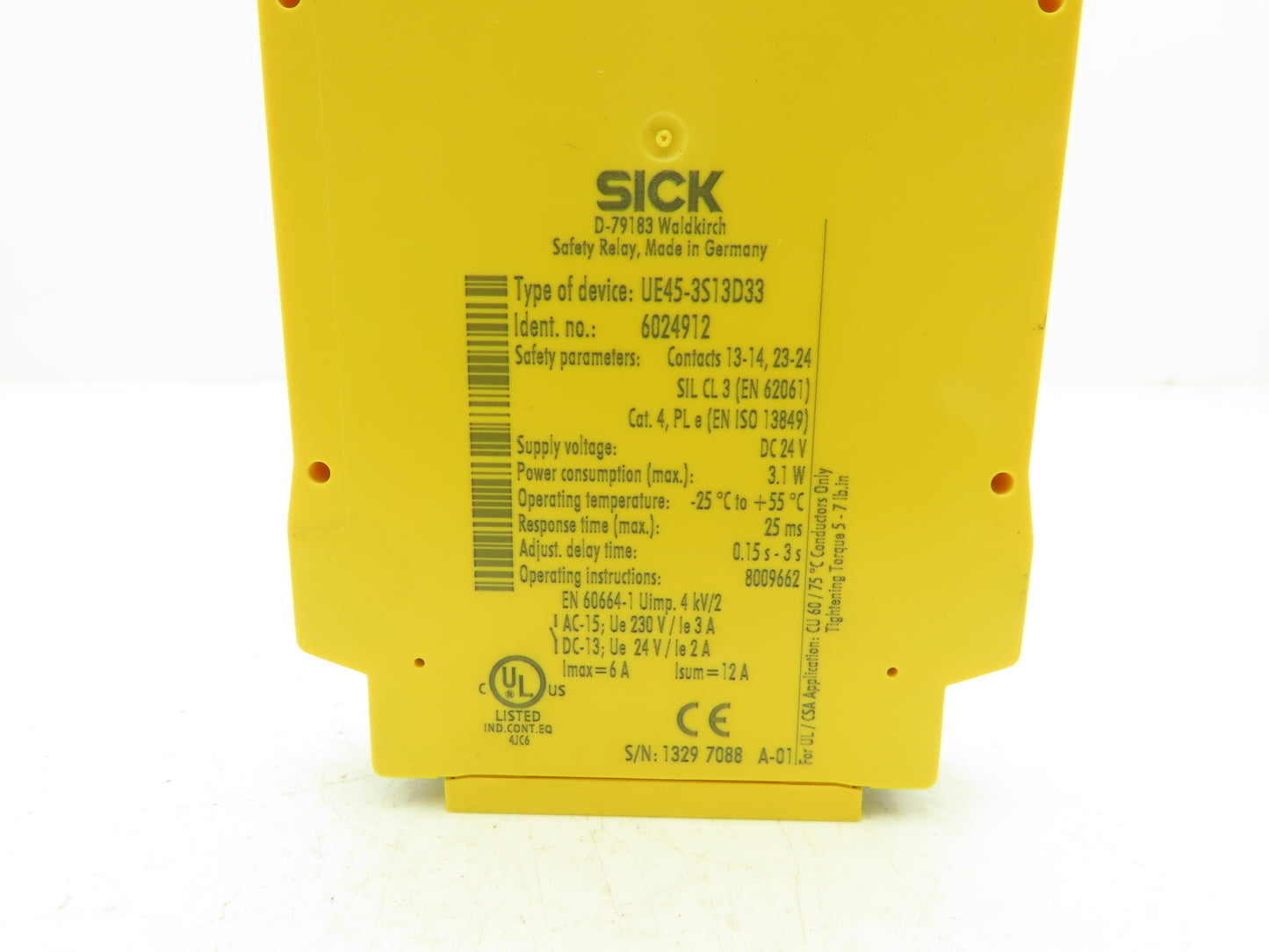 Sick UE45-3S13D33 Machine Safety Relay Module