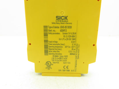 Sick UE45-3S13D33 Machine Safety Relay Module