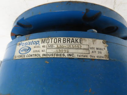 Force Control MB-320-S15052 Posistop NEMA Motor Brake 12.5" Flange