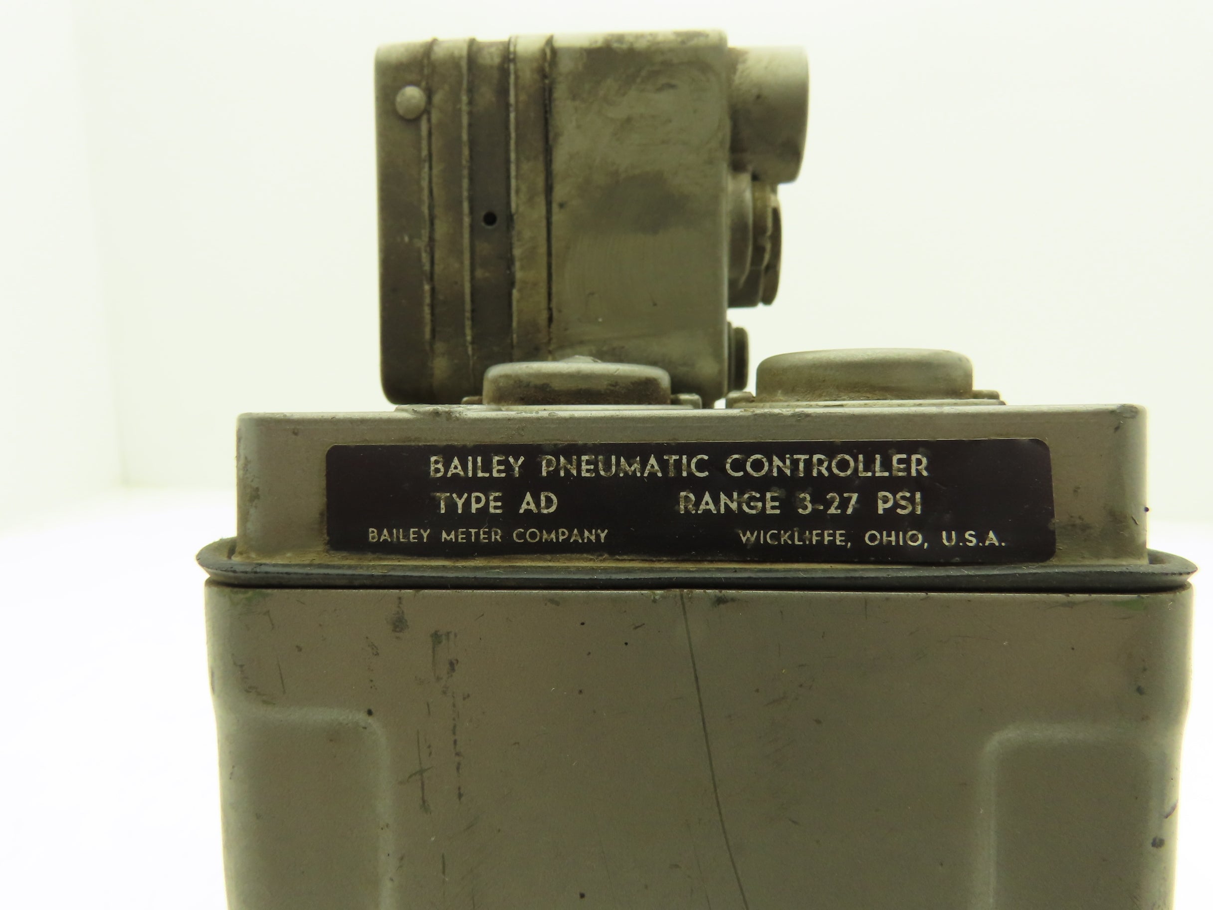 Bailey Meters AD Pneumatic Pressure Controller 3-15psi Regulator ...
