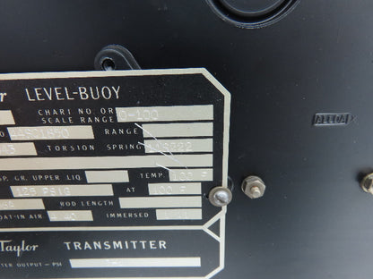 Taylor JS-342 A Level-Buoy Fulscope Pressure Transmitter Gauge 0-100 Scale Range