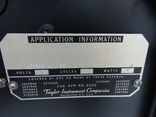 Taylor JS-342 A Level-Buoy Fulscope Pressure Transmitter Gauge 0-100 Scale Range