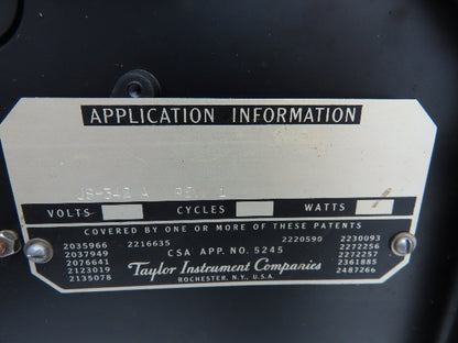 Taylor JS-342 A Level-Buoy Fulscope Pressure Transmitter Gauge 0-100 Scale Range