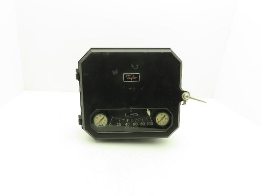 Taylor JS-342 A Level-Buoy Fulscope Pressure Transmitter Gauge 0-100 Scale Range