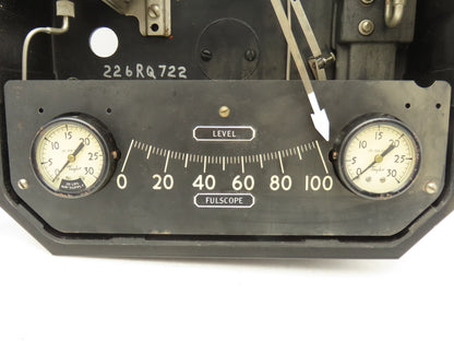 Taylor JS-342-B Level-Buoy Fulscope Pressure Transmitter Gauge 0-100 Scale Range