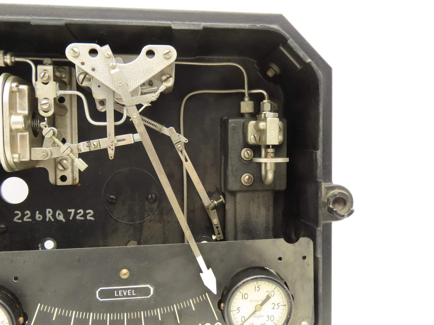 Taylor JS-342-B Level-Buoy Fulscope Pressure Transmitter Gauge 0-100 Scale Range