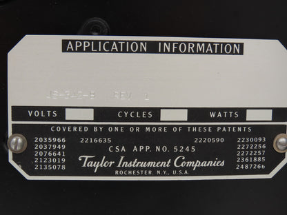 Taylor JS-342-B Level-Buoy Fulscope Pressure Transmitter Gauge 0-100 Scale Range