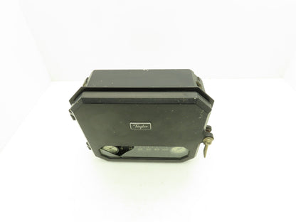 Taylor JS-342-B Level-Buoy Fulscope Pressure Transmitter Gauge *Broken Glass*