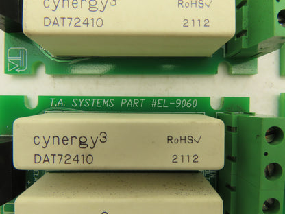 T.A. Systems EL-9060 Sonic High Voltage Relay 24V Coil Lot of 10