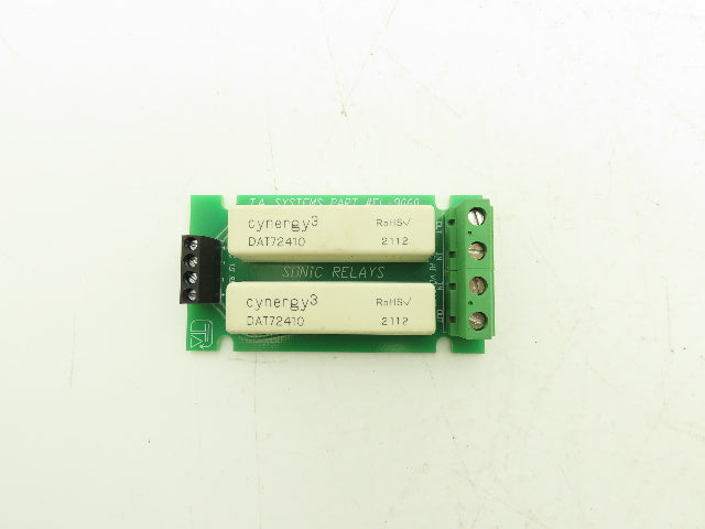 T.A. Systems EL-9060 Sonic High Voltage Relay 24V Coil Lot of 10