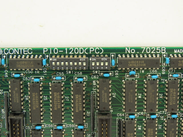 Contec PI0-120D(PC) Printed Circuit Board Interface Card PCB 7025B