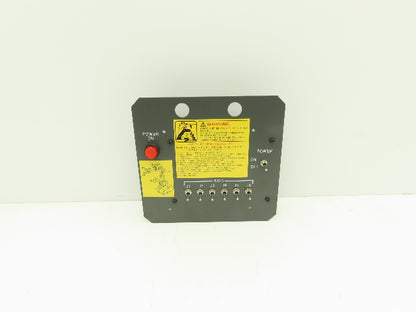 Fanuc A20B-1006-066 Circuit Board and Switches for Robotic Brake Release Unit