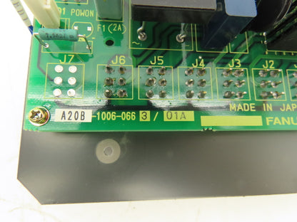 Fanuc A20B-1006-066 Circuit Board and Switches for Robotic Brake Release Unit