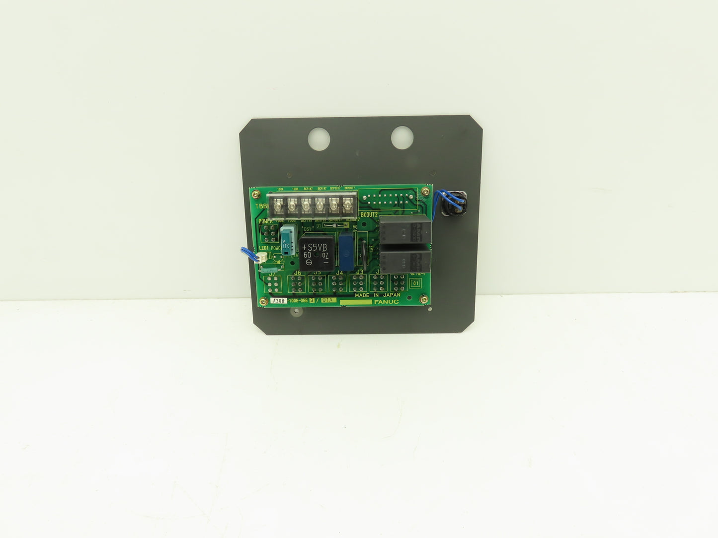 Fanuc A20B-1006-066 Circuit Board and Switches for Robotic Brake Release Unit