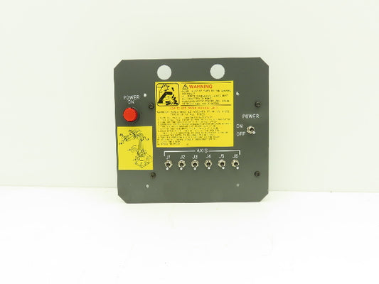 Fanuc A20B-1006-066 Circuit Board and Switches for Robotic Brake Release Unit