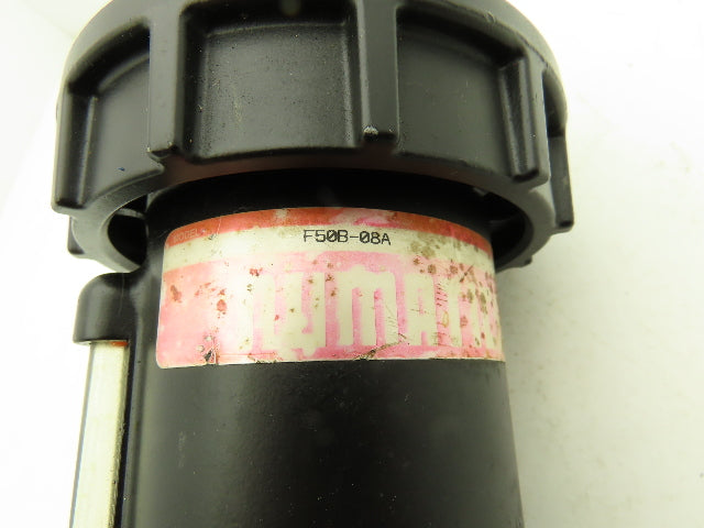 Numatics F50B-08A Pneumatic Air Line Filter 1"NPT High Flow 5 Micron