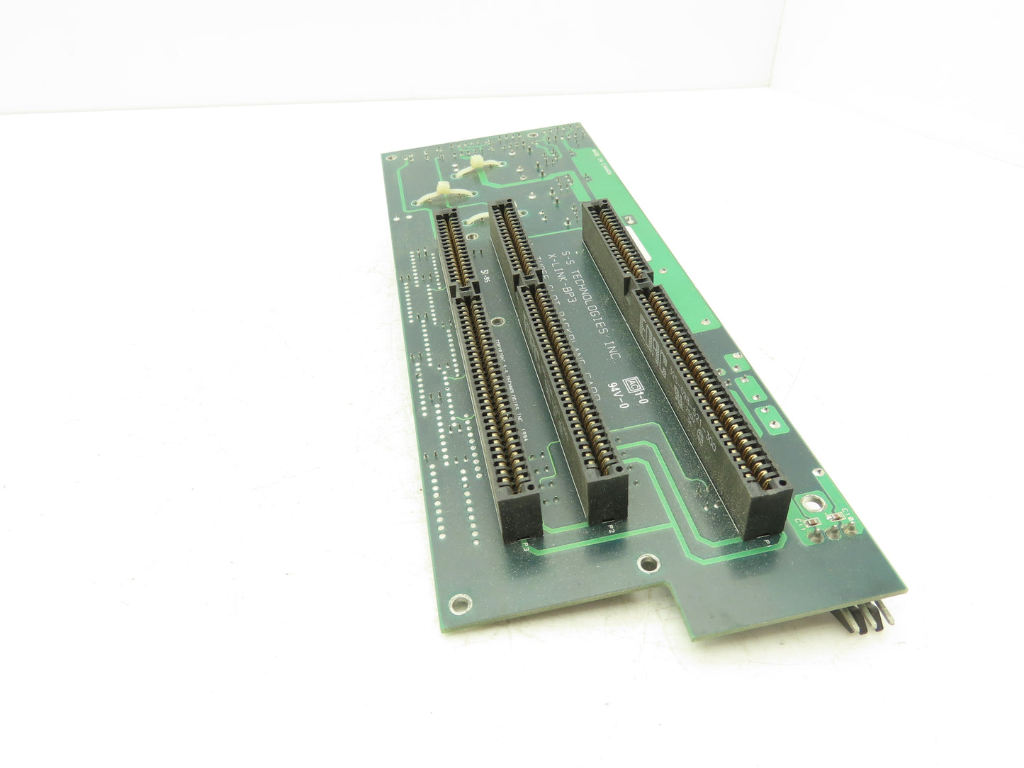 Molex Woodhead 490-1016 X-LINK-BP3 Printed Circuit Three Slot Backplane Card PCB
