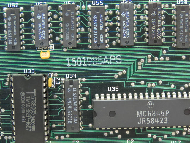 IBM 1501985APS 1501985APS Printed Circuit Black & White Parallel PC Card PCB