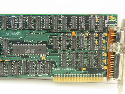 IBM 1501985APS 1501985APS Printed Circuit Black & White Parallel PC Card PCB