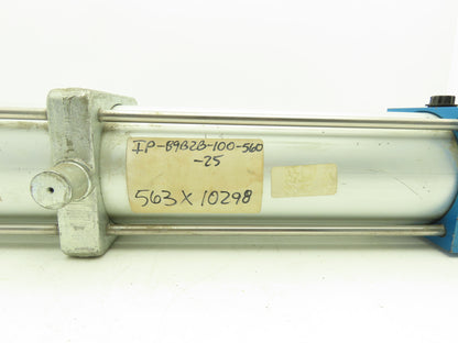 Miller IP-89B2B-0100-560 Pneumatic Air Cylinder 100mm Bore 560mm Stroke Trunnion