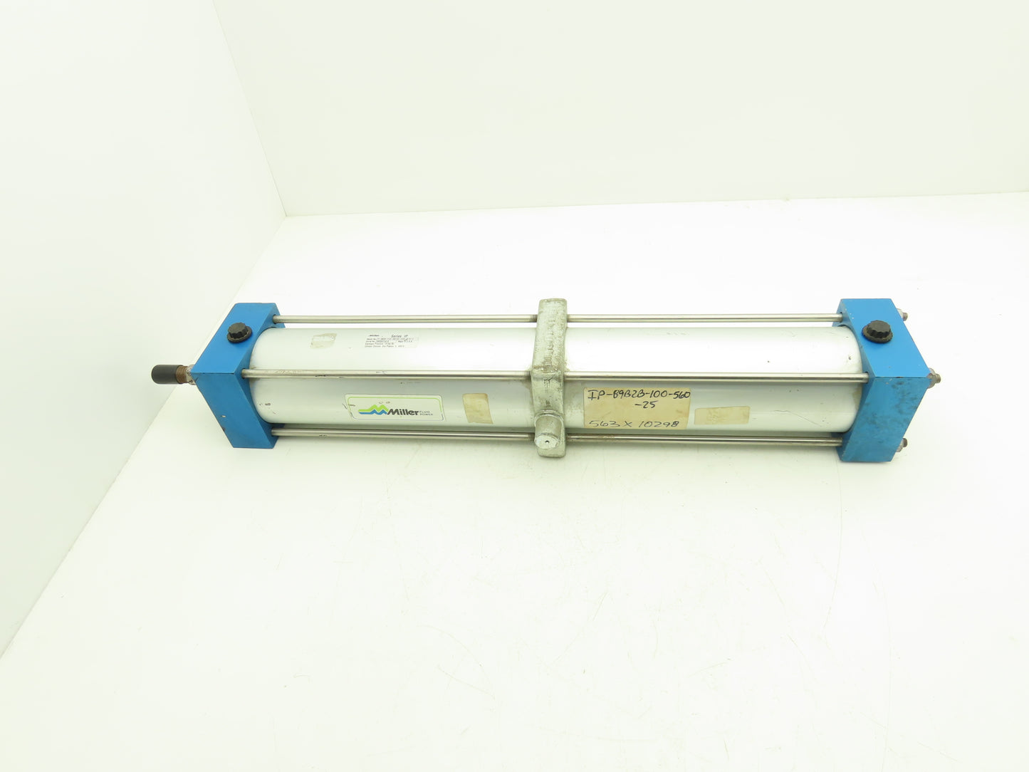 Miller IP-89B2B-0100-560 Pneumatic Air Cylinder 100mm Bore 560mm Stroke Trunnion