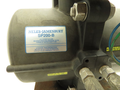 Jamesbury SP200-B Pneumatic Valve Actuator 125psi