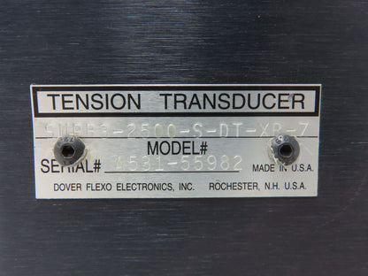 Dover Flexo SUPB3-2500-S-DT-XR-7 Tension Transducer 2500lbs Loadcell