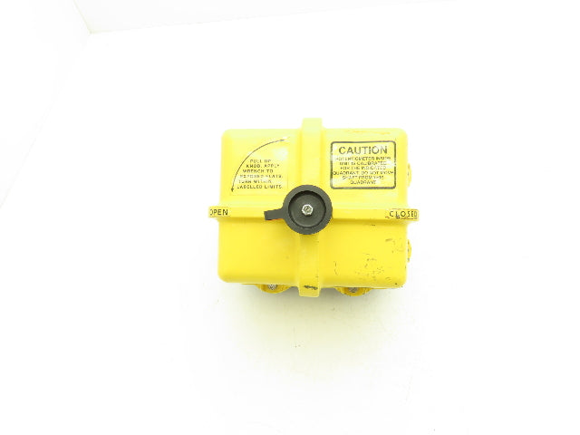 Flowserve 10P 75 5XD2120A C0192 Electric Valve Actuator 120V 150 In-Lb