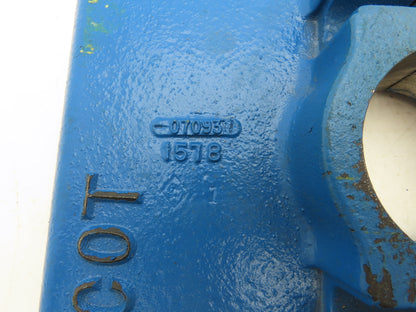 Scot 1578 Pump Plate 2.5"ID 11" Square 2pc Cast Iron