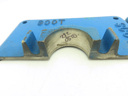 Scot 1578 Pump Plate 2.5"ID 11" Square 2pc Cast Iron