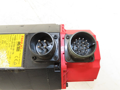 Fanuc A06B-0163-B175 Servo Motor 1.8kw 3000 RPM w/A860-0360-V501 Pulsecoder Aa64