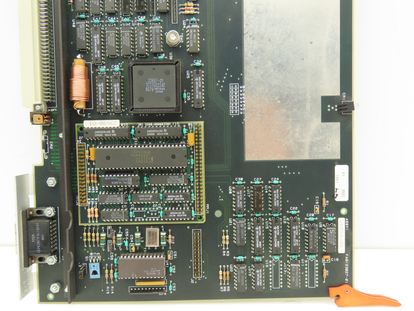 Ungermann Bass 26594-01 Printed Circuit Board Intel W/i960 PCB
