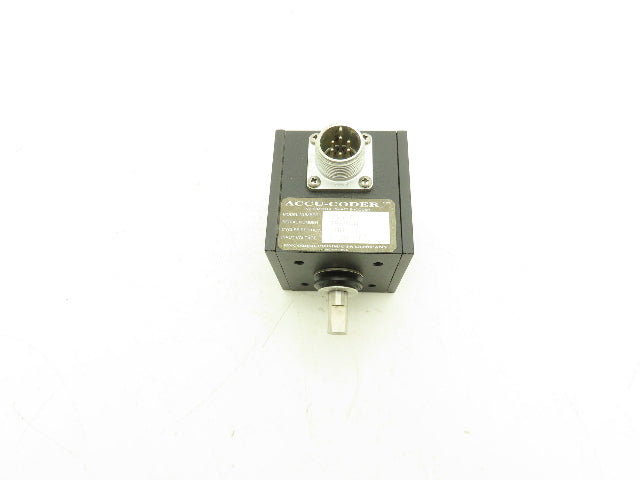 Accu-Coder 713-0 Rotary Shaft Encoder 100/30 CC/Rev 5/28VDC