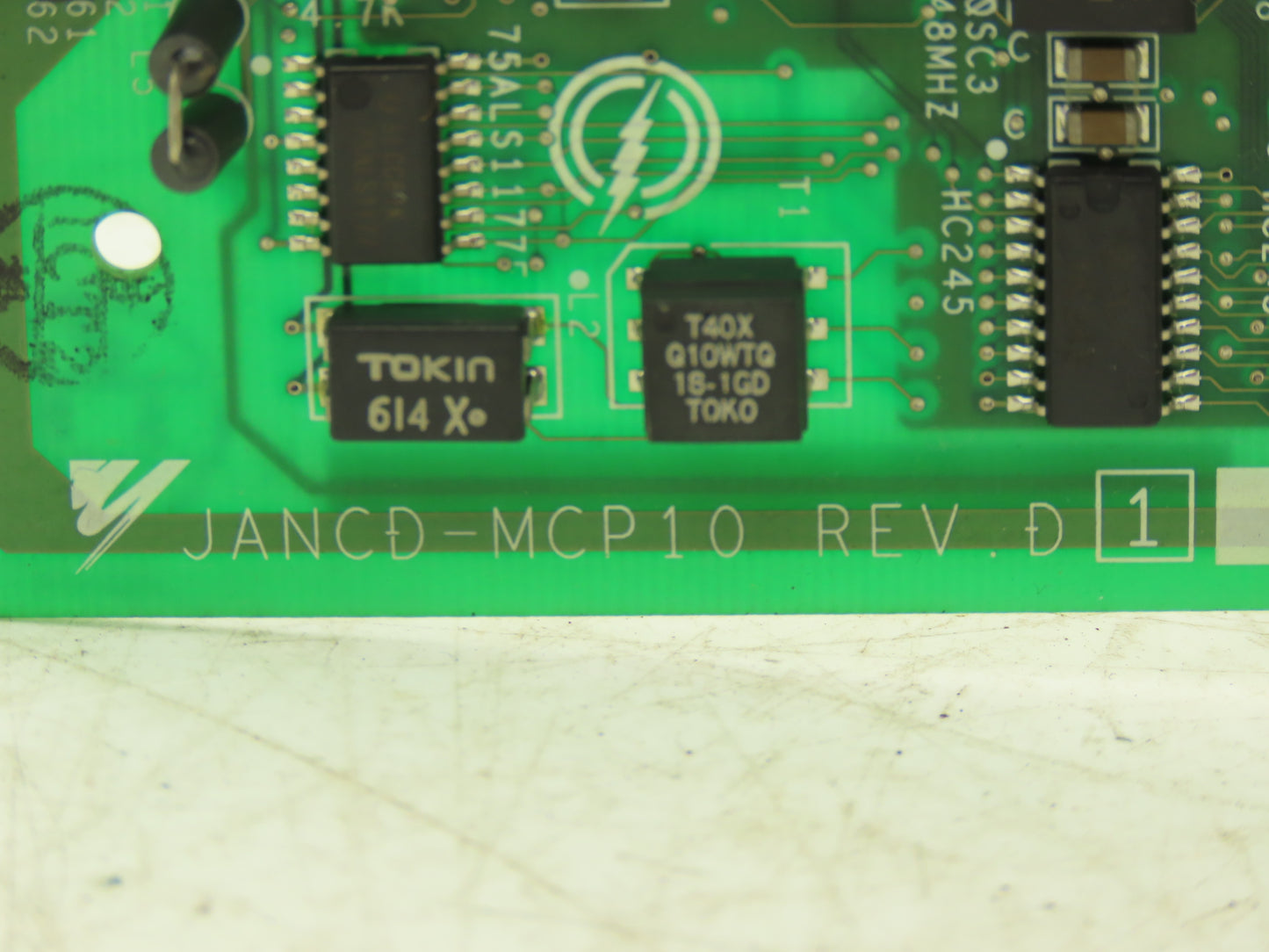 Yaskawa Electric JANCD-MCP10 MCP10 PCB Control Printed Circuit Board Slot Rack