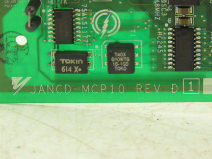 Yaskawa Electric JANCD-MCP10 MCP10 PCB Control Printed Circuit Board Slot Rack