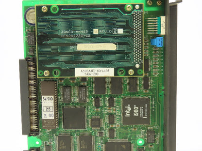 Yaskawa Electric JANCD-MCP10 MCP10 PCB Control Printed Circuit Board Slot Rack