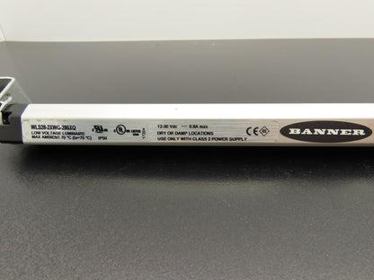 Banner WLS28-2XWG-285XQ Dual Color Light Strip White/Grn 12-30VDC Luminaire 28mm