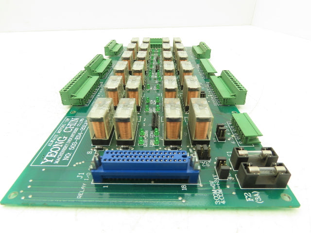 Yeong Chin Machinery Ind 503-E04-202AM Printed Circuit Board Relay Board PCB