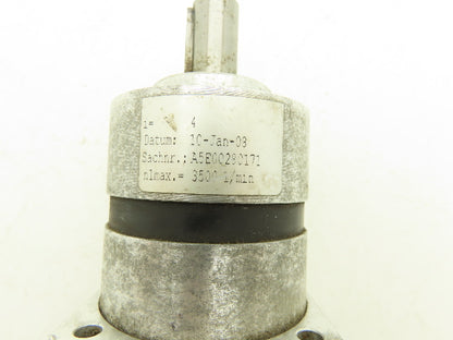 Siemens 6SN2155-2BD10-1BA1 Simodrive POSMO A 300W Servo Gear Motor 4:1 Reducer