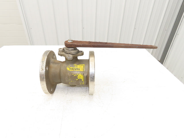 Jamesbury 3" 5150 313600TT Flanged Ball Valve 316SS 275PSI  Class 150 Stainless