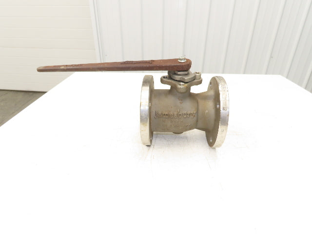 Jamesbury 3" 5150 313600TT Flanged Ball Valve 316SS 275PSI  Class 150 Stainless