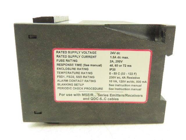 Banner GMMSDINT-1L2 HMI Mini Screen Controller Module 24VDC Din Rail Mount