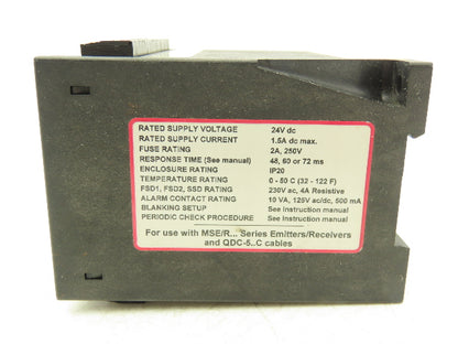 Banner GMMSDINT-1L2 HMI Mini Screen Controller Module 24VDC Din Rail Mount