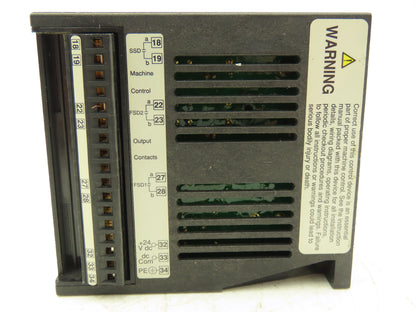 Banner GMMSDINT-1L2 HMI Mini Screen Controller Module 24VDC Din Rail Mount