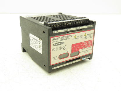 Banner GMMSDINT-1L2 HMI Mini Screen Controller Module 24VDC Din Rail Mount