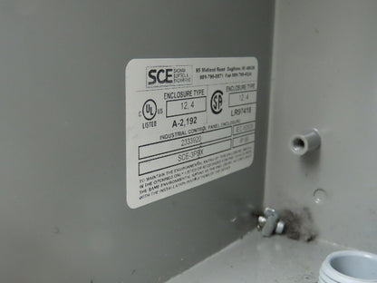 SCE-3PBXI Pushbutton Control Station Enclosure Green E-Stop 3-Button Box