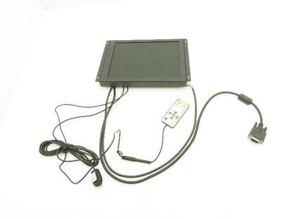 Pyle PLVW10IW In Wall Mount 10.2" LCD Flat Panel Monitor with 9 pin DSUB Input