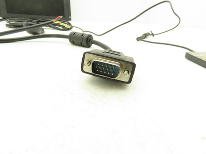 Pyle PLVW10IW In Wall Mount 10.2" LCD Flat Panel Monitor with 9 pin DSUB Input