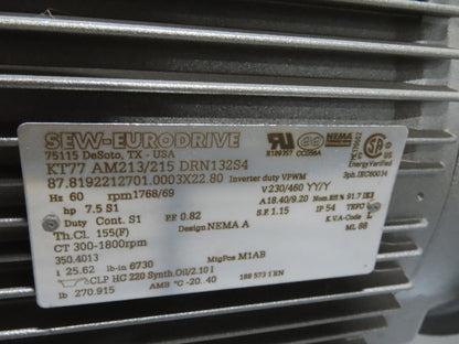 Hytrol Compcrs 43"x 63' Slider Bed Conveyor 41" Belt 7.5Hp 3PH Center Drive VFD